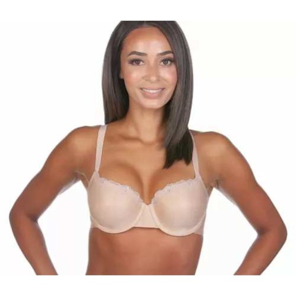 Panache Porcelain Viva 6071 Underwired T-Shirt Bra Beige 30FF